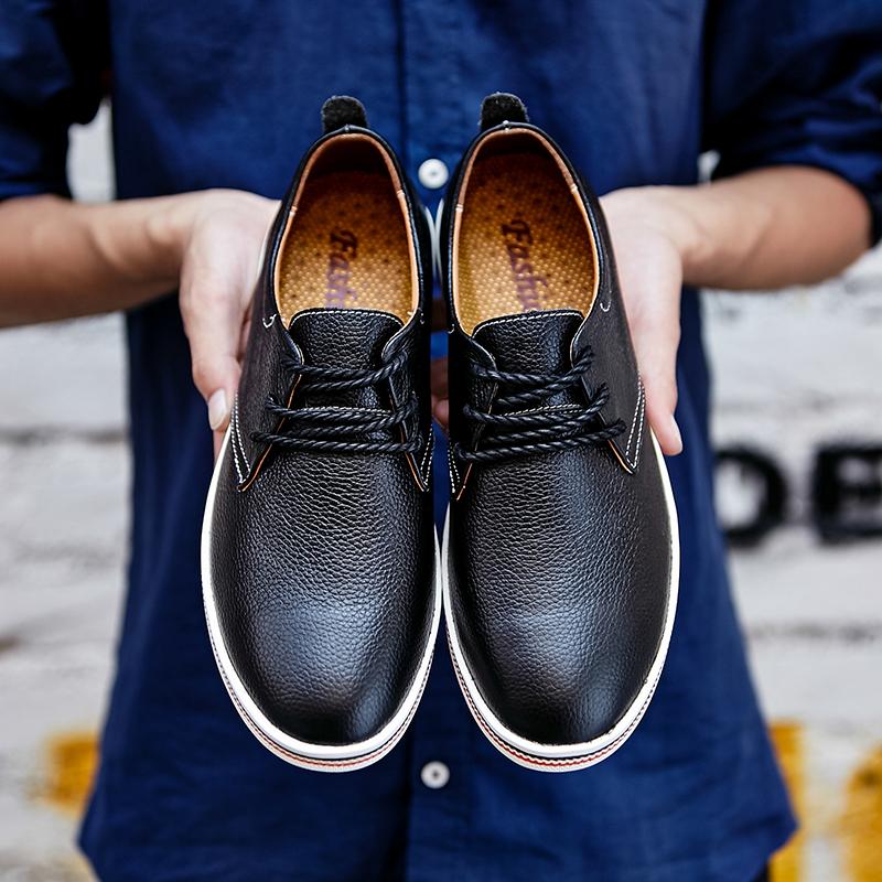 

Valstone luxury high-quality casual fashionable men s white sports shoes boat comfortable soft shoes low cut large size 47 47 чорний