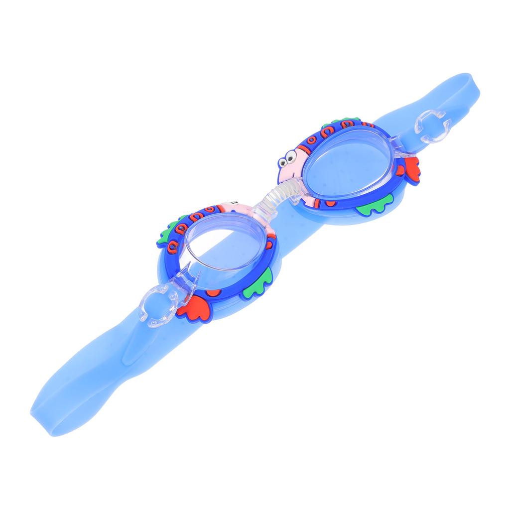 Women Swim Goggles Cartoon Children's Swimming Eye Glasses Silicone Nose Plugs for Kids