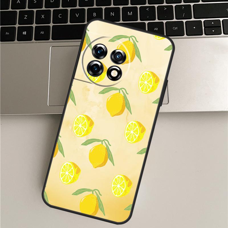 Fruit Lemon Case For OnePlus Nord 5 CE 3 4 Lite N20 N30 OnePlus 15 15R 13 13R 13T 10T 10 Pro 11 12 Cover