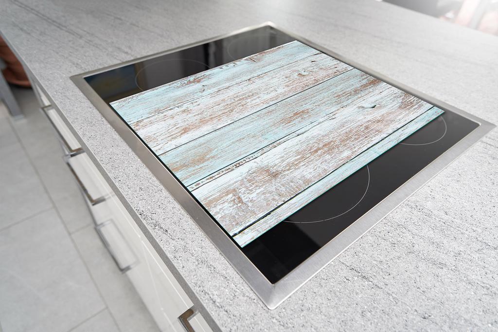 SZKLANA DESKA DO KROJENIA 45x52 DREWNO