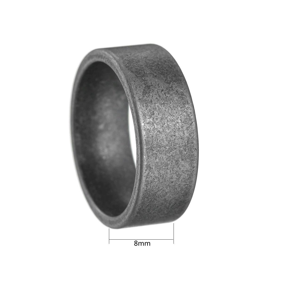 

316L Stainless Steel Viking Rune Signet Ring For Men Vintage Jewely Finger Accessories Male US Size 12