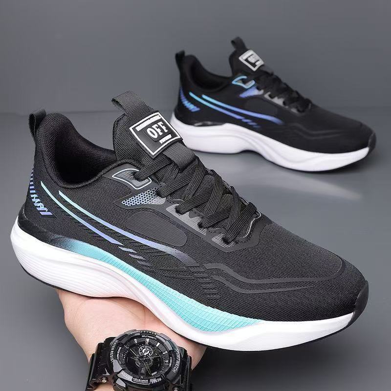 Couple models, can be worn in all seasons, breathable and versatile soft-soled lightweight sports shoes, walking shoes, trendy mesh, casual shoes