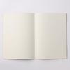 MUJI Notebook Plain Beige B5 30 Sheets Thread Bound