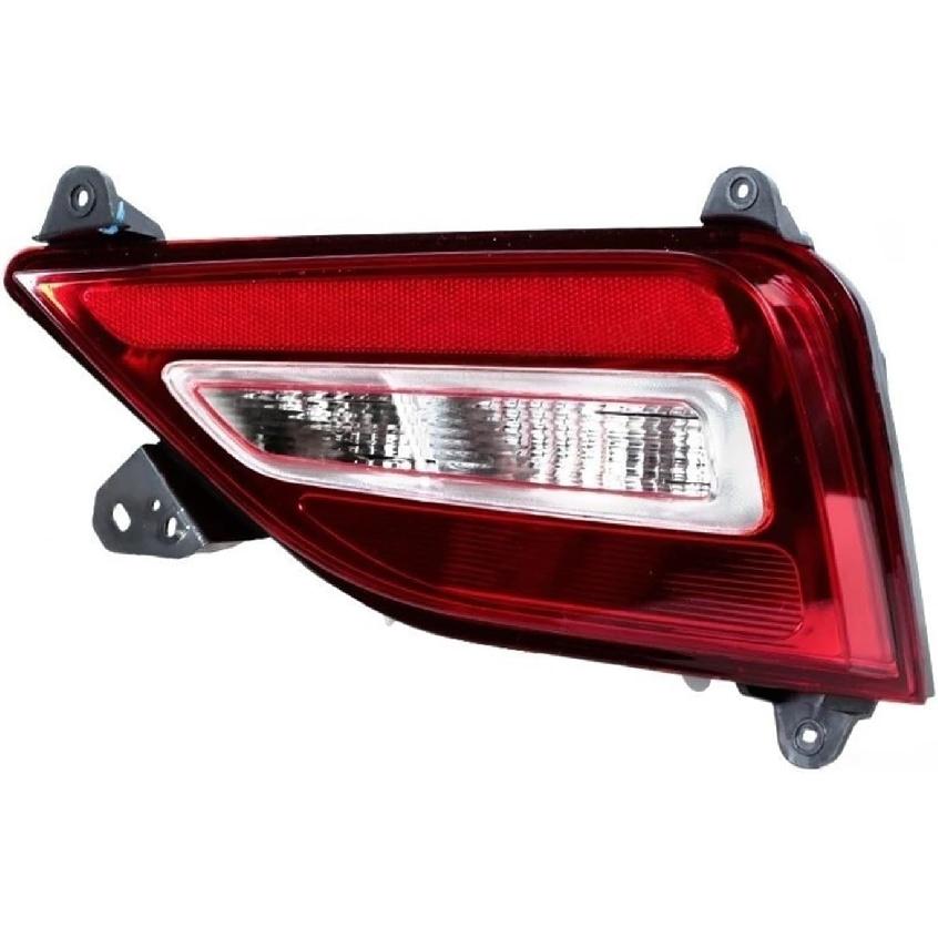 

Compatible For Hyundai Santa Fe SantaFe 2019 2020 Rear Bumper Tail Light Brake Warming Turn Signal Reflector Lamp No Bulb(Right no bulb) Right no bulb
