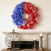 Independence Day Holiday Wreath Wall Hanging Decoration For Front Door Window Staircase Display Indoor And Indoor Use