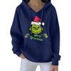 Women's Christmas  Hoodie Funny Cute Christmas Holiday Sweatshirt Pullover
