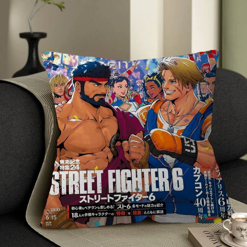 Дизайн наволочки Street Fighter наволочка декор праздничный декор 12x12Inch