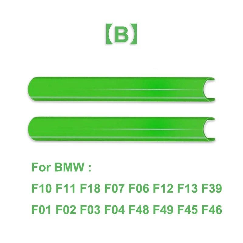 

2 шт. Накладки на переднюю решетку, наклейки на рамку для BMW F10 E60 F20 F02 G20 1 2 3 4 5 6 7 серии, модифицированное украшение решетки