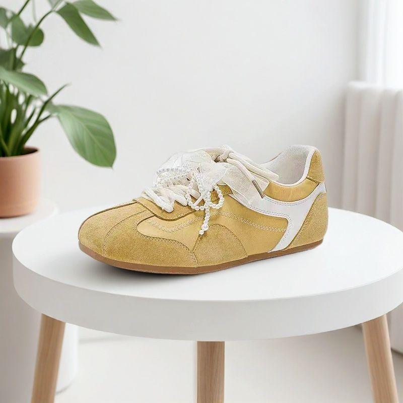 Taro purple German training shoes niche spring new fashion versatile outdoor casual shoes breathable low top