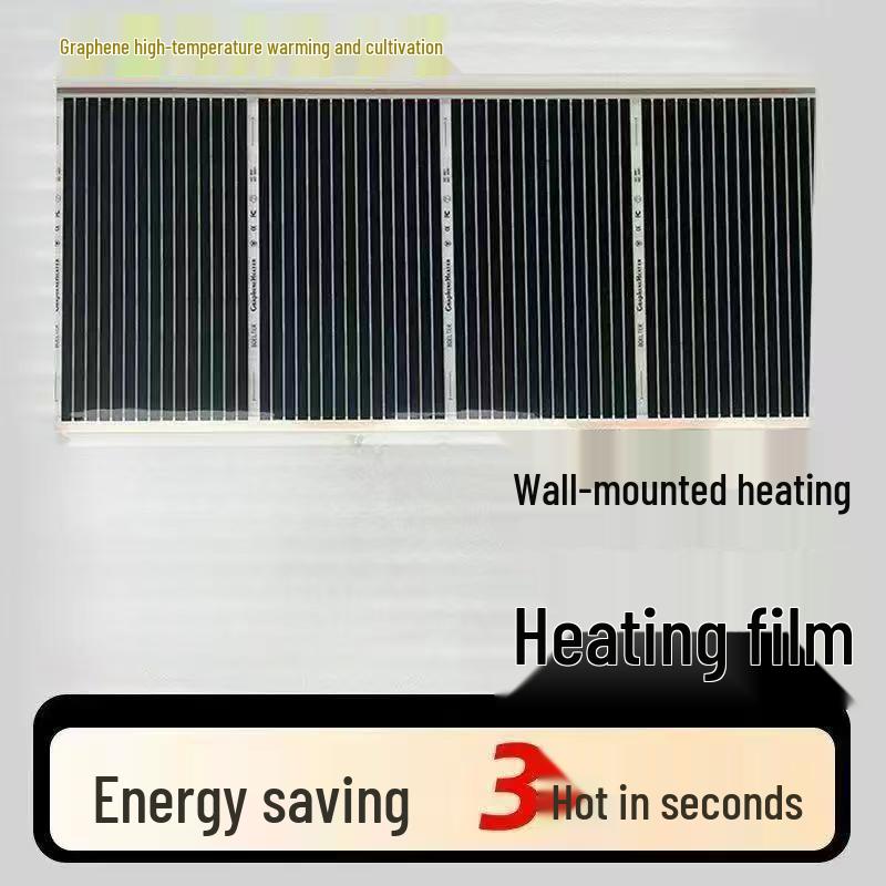 Graphene Carbon Crystal Wall-Mounted Heater for Fast Heating in Homes and Dormitories