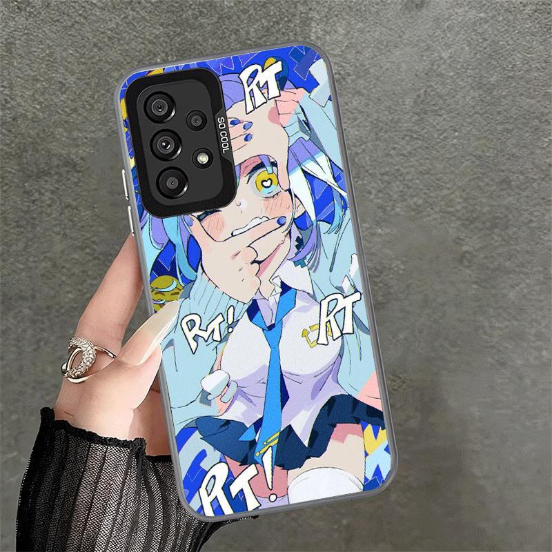 Anime Kwaii Girl Ins Style Soft Phone Case for Samsung A17 A16 A15 A14 A13 A57 A56 A55 A54 A53 A37 A36 A35 A34 A33 A26 A25 A24 A