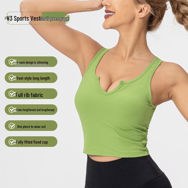 

Женский ударопрочный спортивный бюстгальтер для йоги, бега и фитнеса - Поддержка высокой интенсивности 4XL