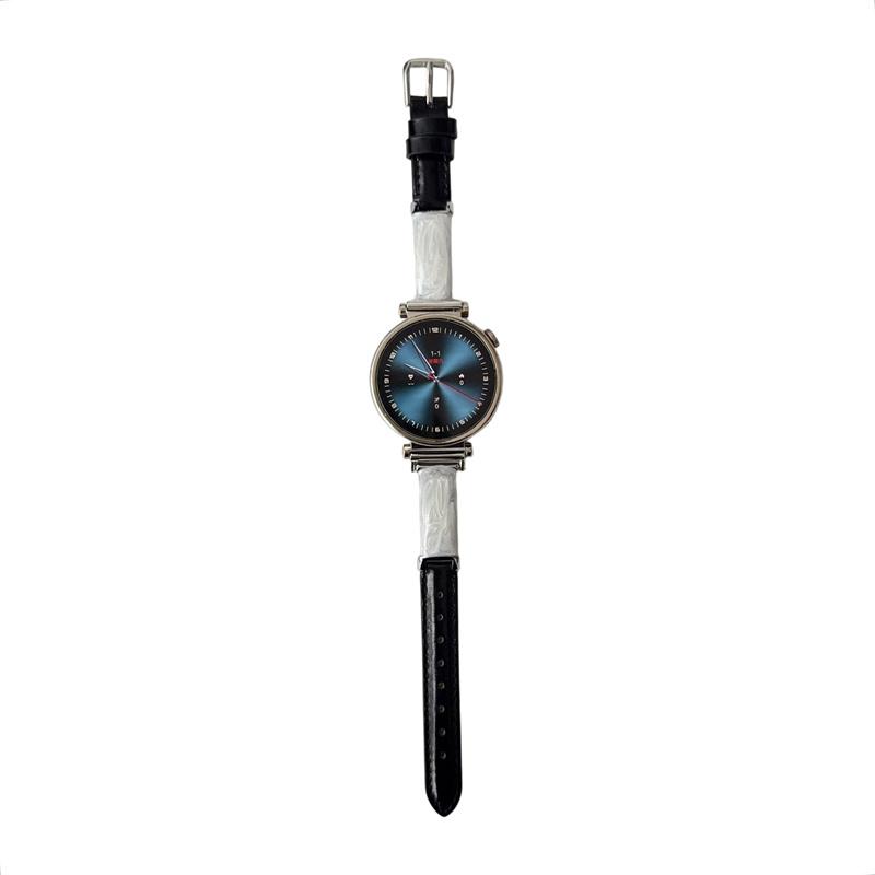 Dressy Leather Strap for 18mm 20mm 22mm huawei watch GT6 41MM xiaomi oppo Slim Genuine Leather Band Bracelet for huawei watch Fit Fit2 Fit3 Fit4 band