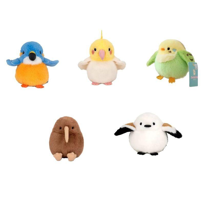 Flying Birds Plush Series: Cute Cartoon Parrot Figurines, Plush Toys, Pendants & Ornaments - Ideal Birthday Gifts