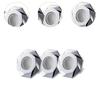 3 Pieces Sink Overflow Cover Basin Trim Vanity Overflow Ring