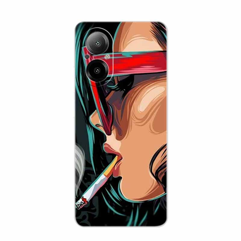 For Realme C67 4G Case 6.72" Clear Edge Silicone Soft TPU Phone Case For Realme C67 4G Back Cover Case RealmeC67 C 67 Funda Para