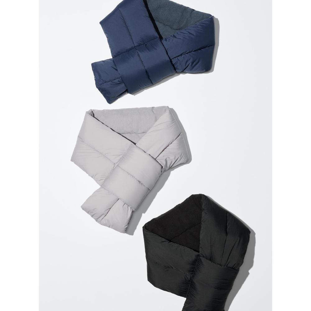Uniqlo Écharpe matelassée doublure Heattech