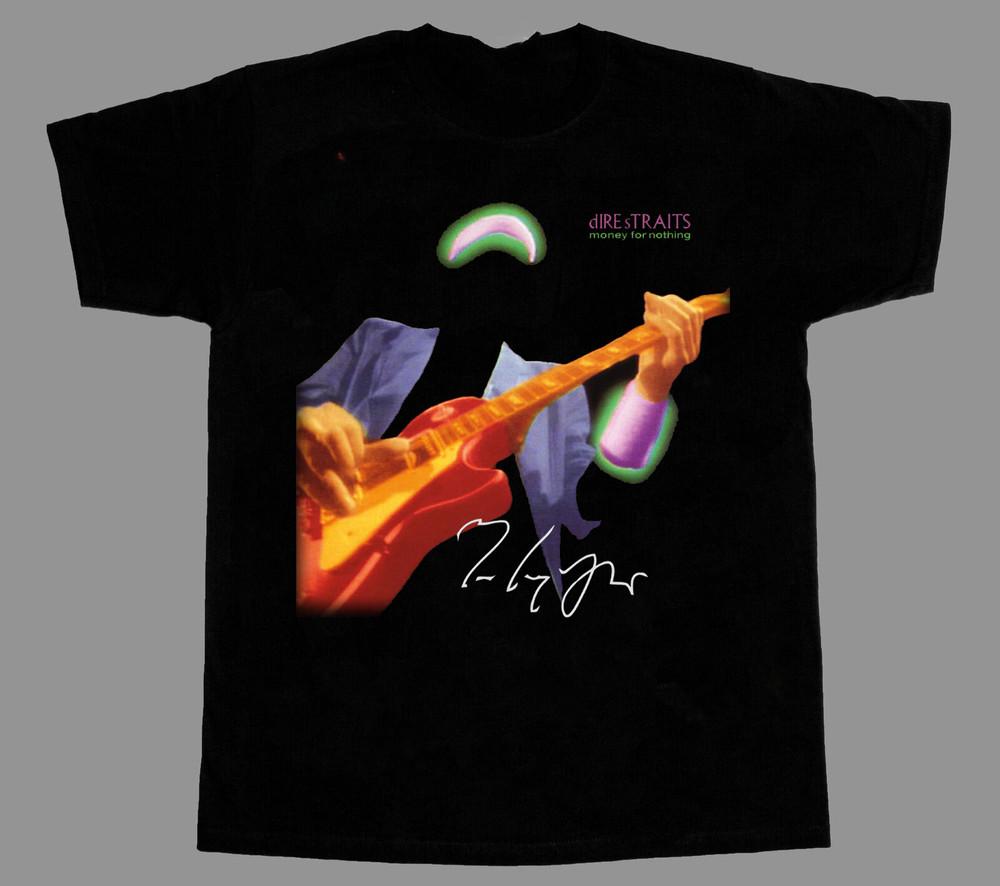 

Марк Нопфлер Dire Straits Группа Подарок для Фаната Черная S-5XL Мужская Футболка Унисекс Футболка L