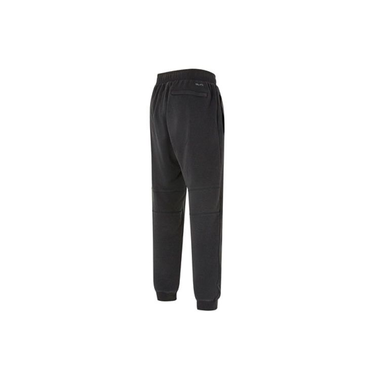 Jordan Air Fleece Pants With Cuffed Ankles and Vintage Logo Men Bottoms Black DA9859-010