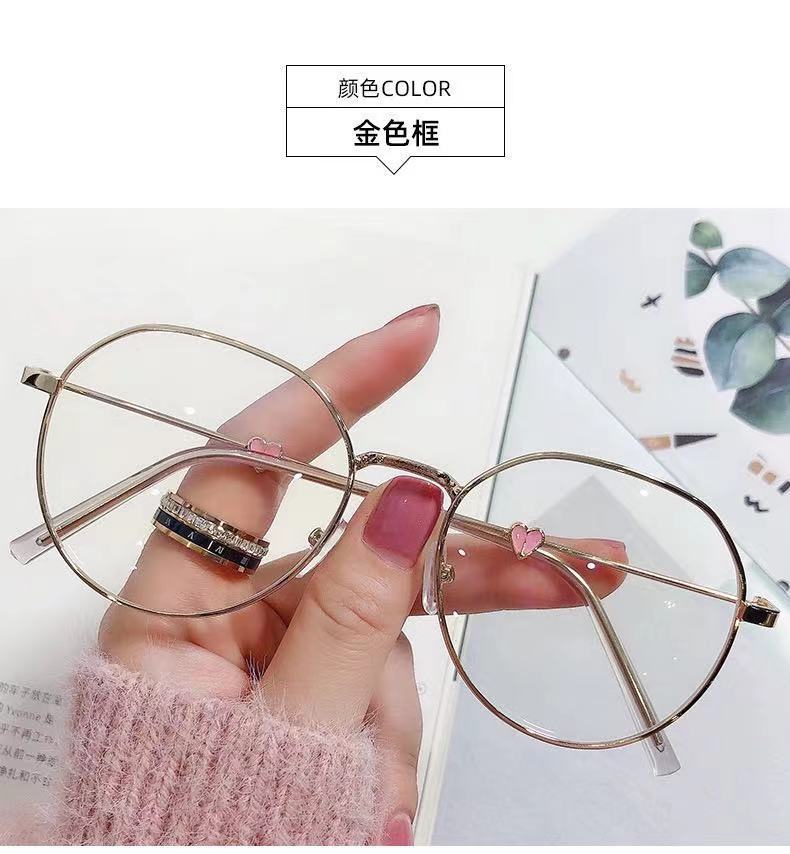 

Ювелирные изделия Love, очки с защитой от синего света, Интернет-знаменитости, милые девушки, близорукость, готовые очки -50