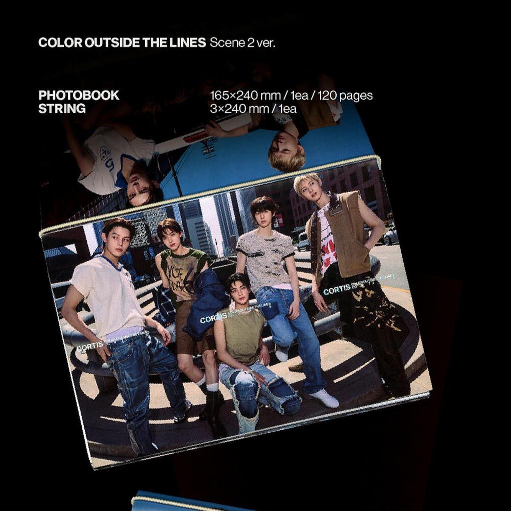CORTIS COLORE FUORI DAI RIGHE / Il 1° Album EP