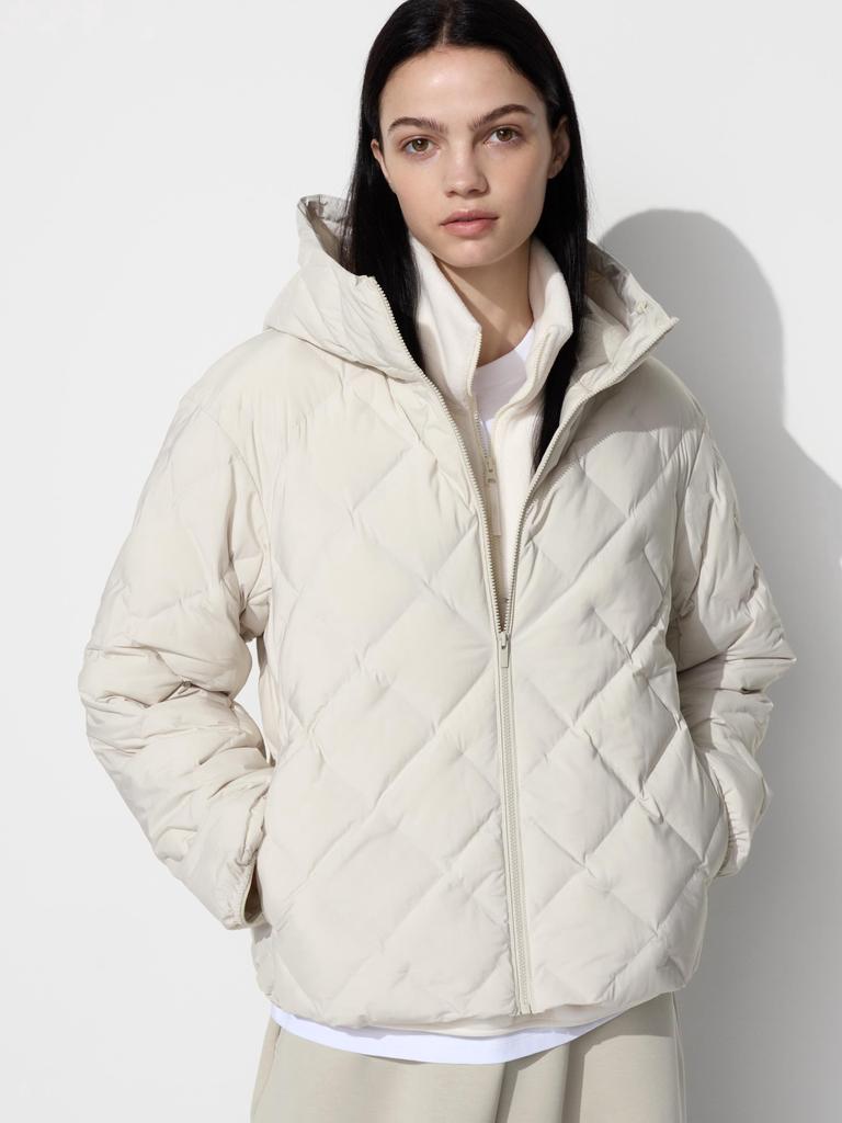 Uniqlo Moletom com capuz Pufftech do Japão