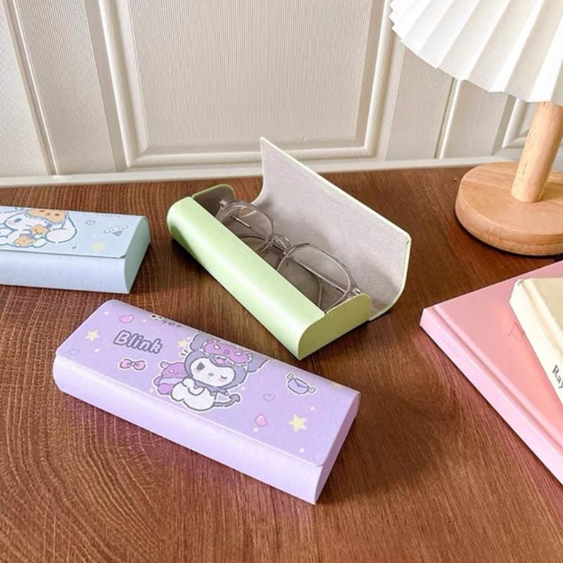 Kawaii Glasses Case Cute Glasses Storage Box Drop-Proof Cartoon Portable Glasses Box