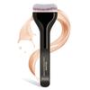 MAANGE Professional Foundation Brush - Soft Nylon Bristles, Elegant Brown Handle - For BB Cream, Liquid Foundation & Powder - Travel-Friendly