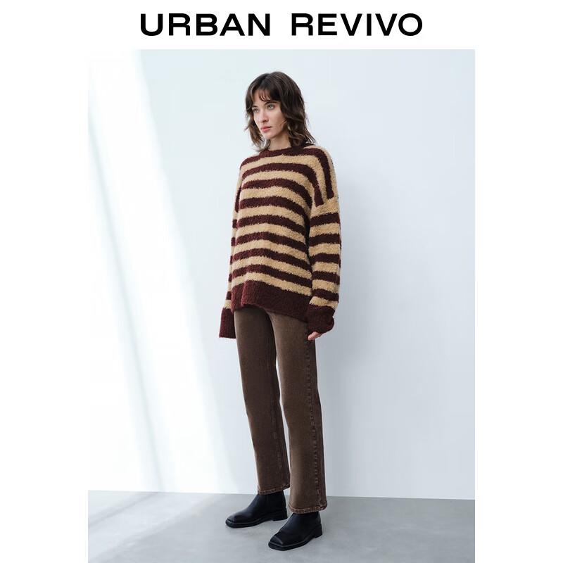 

UR Women s Amber Flow Colorblock Striped Knit Sweater S