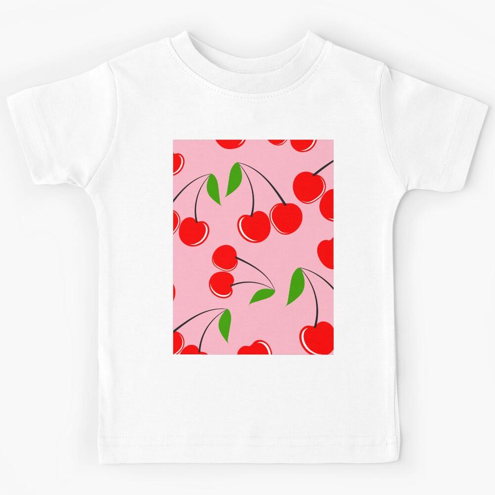 Cherry Print Kids T-Shirt 100