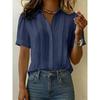 Blusas y Camisas Casuales de Moda para Mujer JPNTKY con Cuello Polo y Manga Corta