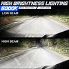 2PCS Turbo H4 LED Headlight CANBUS H7 H11 9005 9006 60000LM Mini Lamp 1:1 5570 CSP Wireless Car LED with Fan Plug and Play 6000K