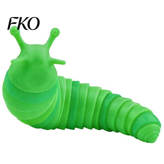 Colorful Macaron Decor Sensory Slug Fidget Toys, Mini Toys for Adults & Kids Party Favors, Rub And Twist Cute Autistic Children, Age 3+ Toddler Easter