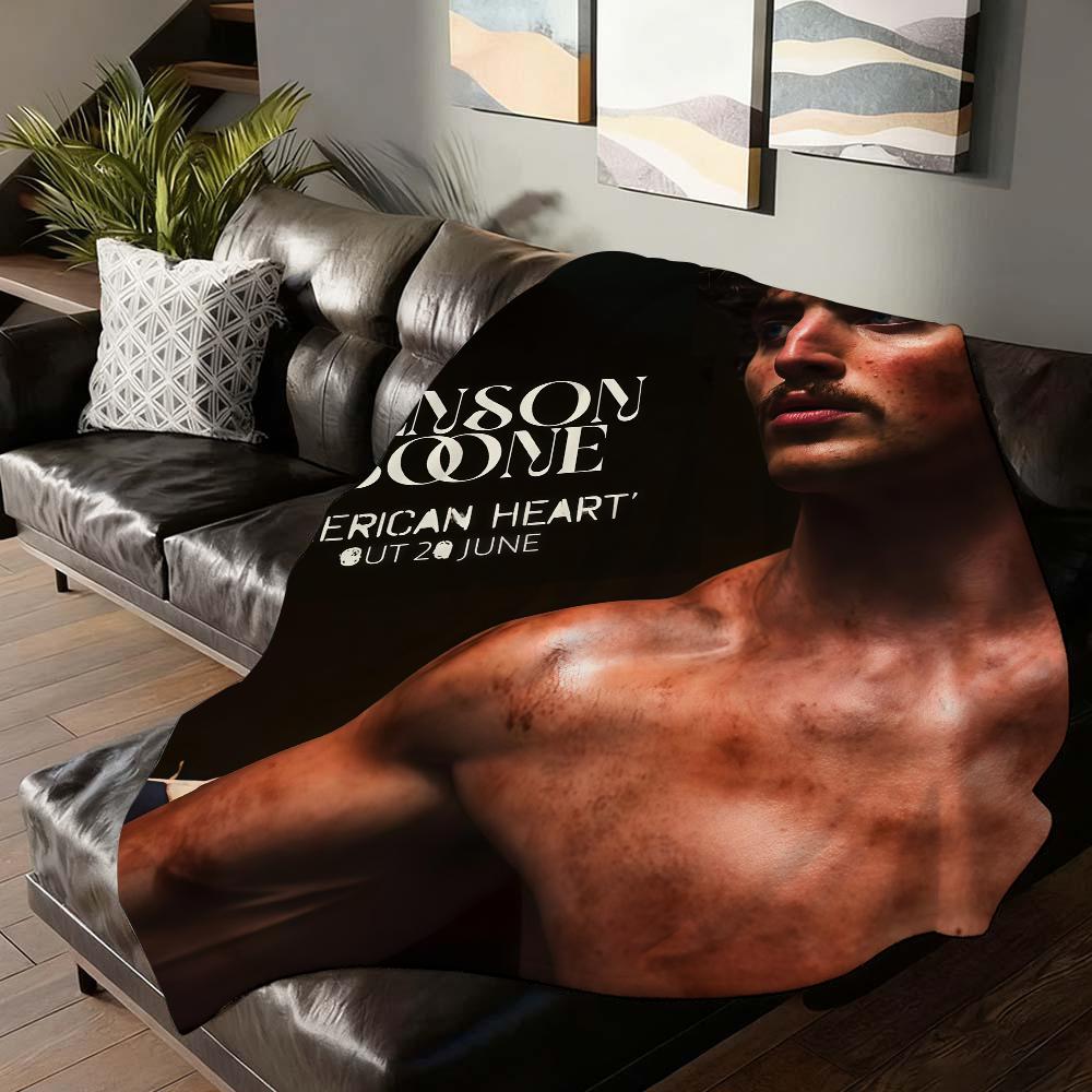 Amerikanischer Sänger B-Benson B-Boone Decke Für Sofa Büro Bett Flugzeug Reise Schlafen Lesen Entspannen Camping Weich Und Warm