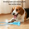 Natural Cotton Rope Toy Dog Chew with Pull Rope, Interactive Tug of War Durable Toys Toy, Teeth Cleaning Treat Dispenser for Aggressive Chewers