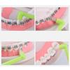 Cepillo de dientes Cepillo de dientes Cerdas suaves Aparatos de ortodoncia Limpieza Cepillo de dientes Cusp Hilo dental Cuidado bucal Limpieza de dientes