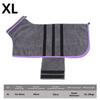 Dog Towel Robe Soft Fast Drying Microfiber Towel Pet Bathrobe Jacket For Home Grooming Winter Puppy Swimming Bathing Rainy Days