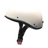 LEAD ELZO Half One Size Fits Pearl White Helmet, All,