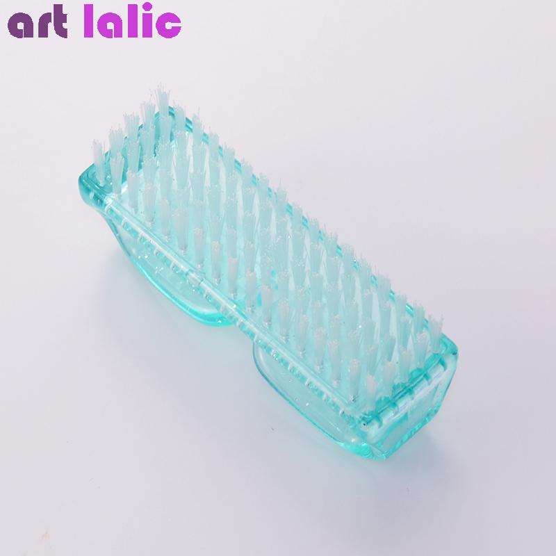1Pc Große Nail art Pinsel Maniküre Pediküre Weiche Entfernen Staub Tipps Zehen Zubehör Werkzeuge Für Nagel