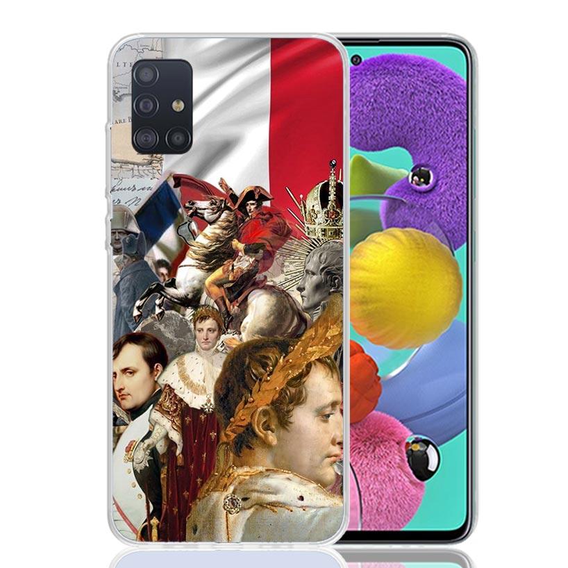 Napoleon Bonaparte For Samsung Galaxy A52S A42 A32 A22 A12 A02S A51 A50S Phone Case A41 A31 A21S A30S A20S A20E A70 A71 A40 A10S