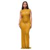 Women's Fashion Rhinestone Jumpsuit & Hip-Hugging Slim Dress