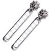 2pcs Car LED DayTime Running Light Auxiliary Lighting Rotation Fan Lamp Automobile Headlight Led Lights