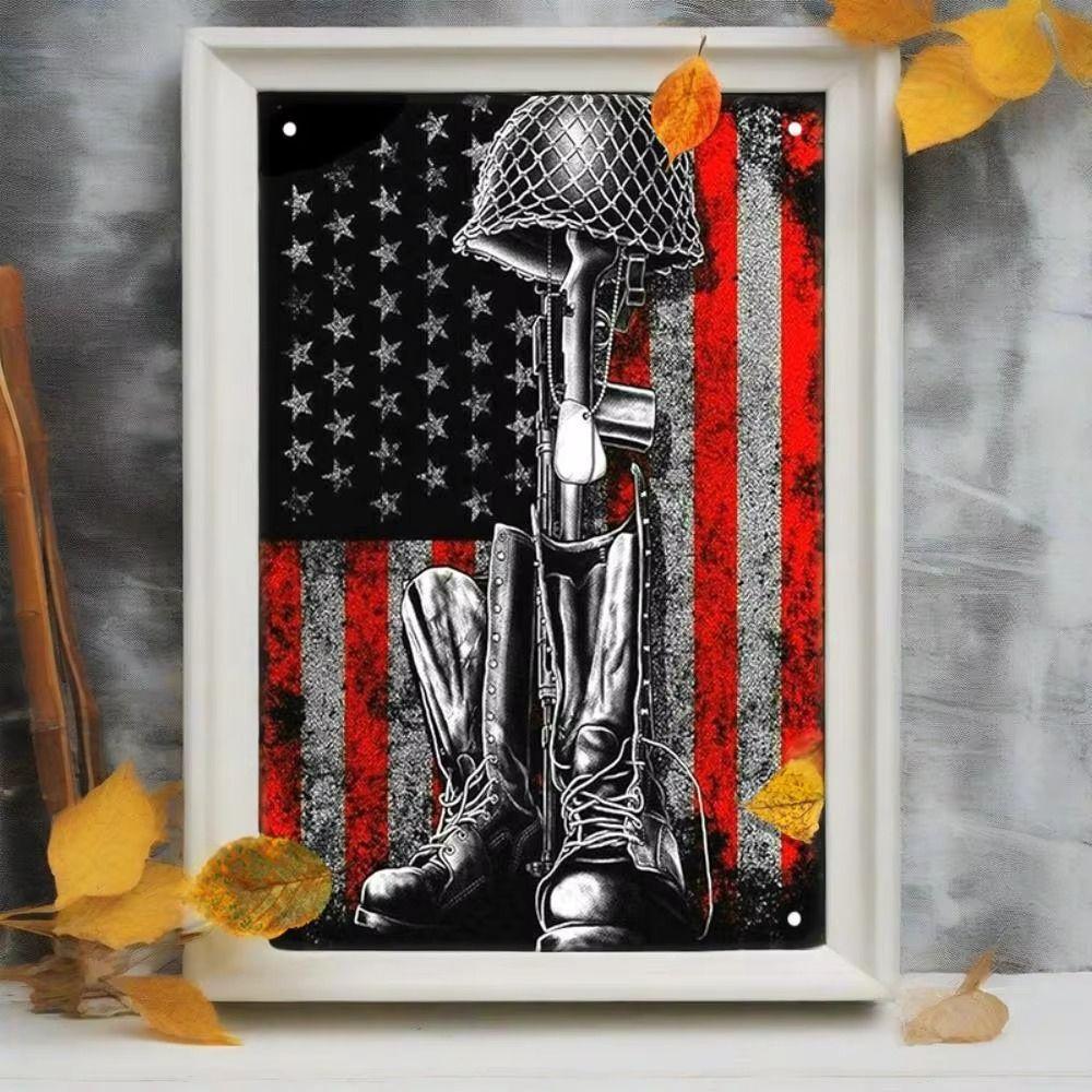 Tin Sign Wall Art Retro Metal Painting Home Decor 20x30cm