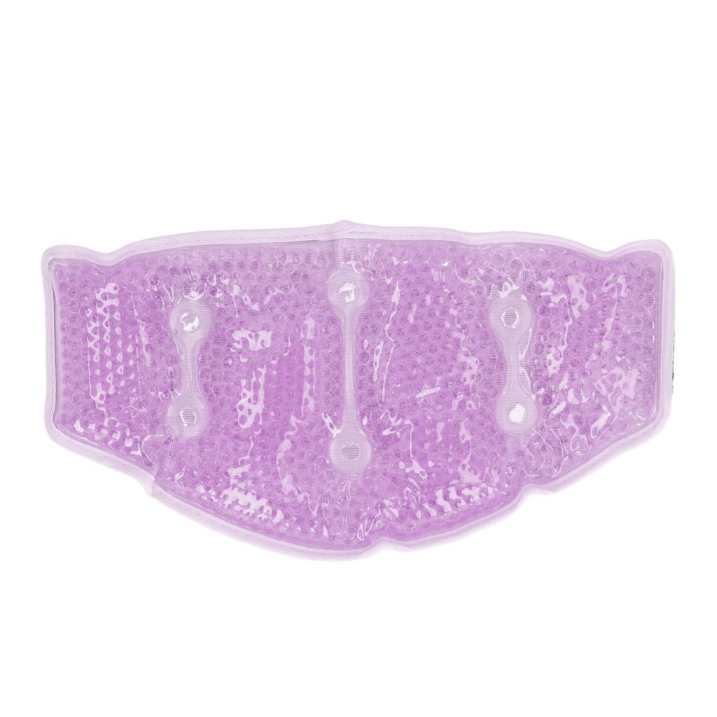 Gelové korálky Ledový sáček Ledový sáček na krk Nastavitelný popruh Opakovaně použitelný studený studený sáček s měkkým plyšovým podkladem