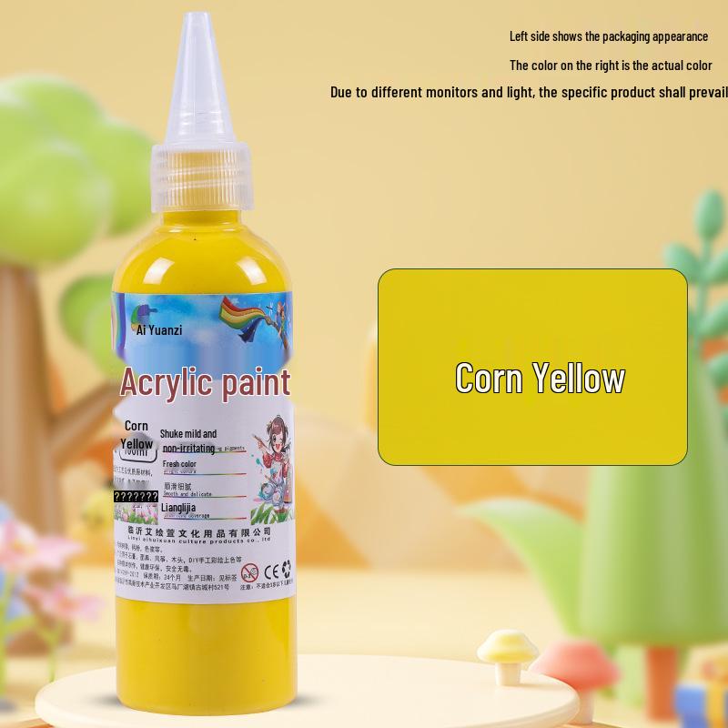 100ml Acrylic Paint for Plaster Doll, Fluid, Graffiti, Wall & Art Painting