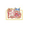 1pc/6pc Creative and exquisite retro Gothic style book clip bookmark exquisite brass metal book clip student book clip