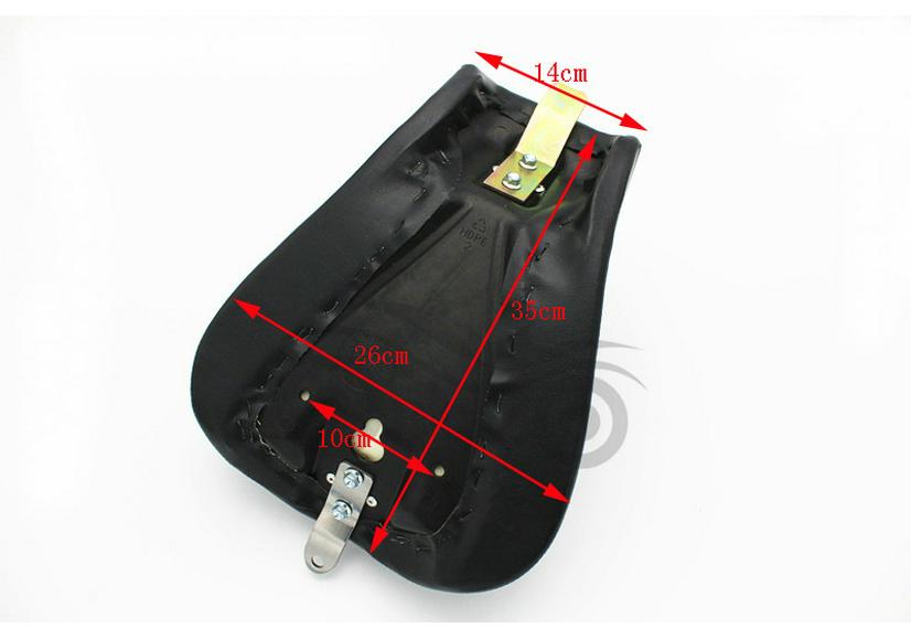 Front & Rear Leather Seat Cushions for Harley XL1200 X48 (2004-2015)