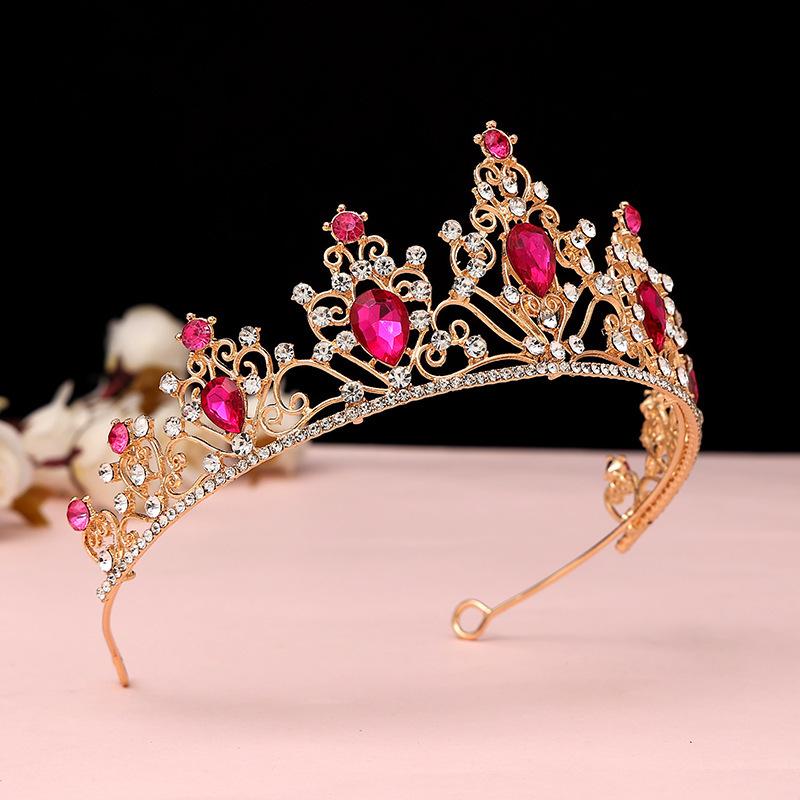 Новые разноцветные свадебные короны — фото 11