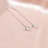 Long Crystal Tassel Gold Silver Dangle Earrings for Women Wedding Drop Earring Jewelry Gifts