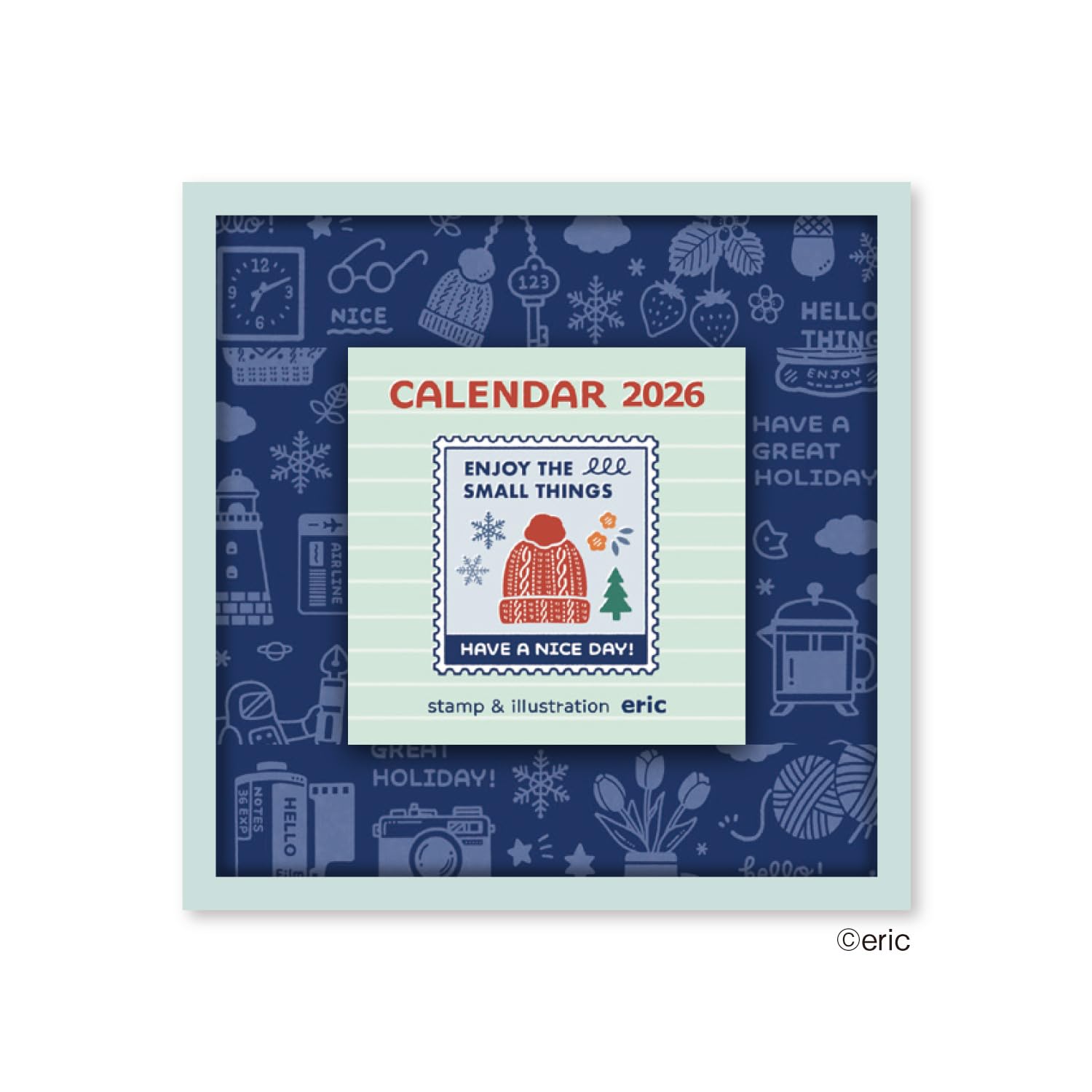 

New Japan Calendar 2026 Daily Calendar Eric Color NK4420